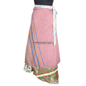 Nouvelle jupe longue imprimée indienne à enrouler, paréo magique de 38 pouces, dernier design personnalisé, vêtements de mode pour femmes - Product Image 2