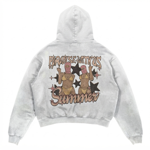 เสื้อฮู้ดดี้ผ้าฝ้ายเฟรนช์เทอร์รี่ 350gsm 100% สำหรับผู้ชาย แบบย้อมสีเอซิดวอช เป็นมิตรต่อสิ่งแวดล้อม พร้อมบริการปักโลโก้ตามแบบที่ต้องการด้านหน้า รับผลิตแบบ OEM/ODM - Product Image 2
