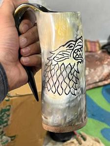 Mug en corne à boire au design unique et de haute qualité, idéal pour le whisky et la bière - Product Image 6