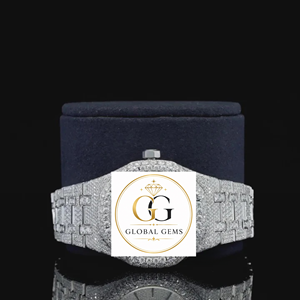 Reloj de Lujo con Diamantes Moissanite y Baño de Oro, Estilo Hip Hop, Excelente Calidad, Disponible para Venta al Por Mayor - Product Image 2