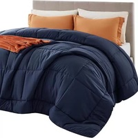 Couette personnalisée unie en polyester pour hôtel et maison, garnissage spécial, toutes saisons, universelle, épaissie – Fournisseur