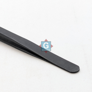 Pince à épiler fine et durable en acier inoxydable avec revêtement plasma, 10 mm, pour sourcils - Product Image 4