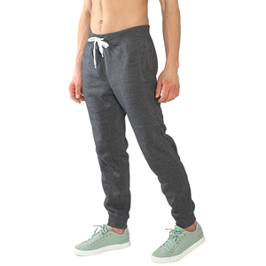 Oem Custom Men's Lightweight Casual <b>Fleece</b> <b>Joggers</b> Premium Sweatpants with Drawstring Closure Polyester/Cotton Blend for Winter - Product Image 3