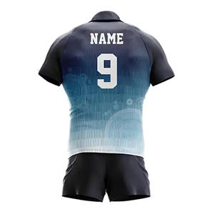 ชุดรักบี้แห้งเร็วสำหรับผู้ชายเสื้อเจอร์ซีย์เสื้อเจอร์ซีย์ดีไซน์เสื้อรักบี้แห้งเร็วงานตามสั่ง - Product Image 3