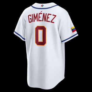 Maillot de baseball personnalisé à boutons, vêtements de sport, impression par sublimation, maillot d'équipe, design personnalisé avec nom de pays et drapeau - Product Image 4