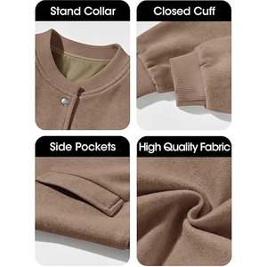 Custom Women Letterman Bomber Jacket Street Fashion Varsity Manufacturer USA - Product Image 6