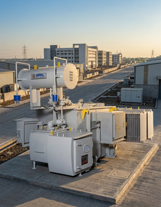 Transformateur robuste de 800 kVA refroidi à l'huile, classe de tension 20 kV, sortie secondaire 400 V, fréquence 50 Hz, système de refroidissement ONAN ONAF - Product Image 3