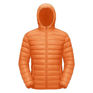 Chaqueta Deportiva Ligera con Capucha para Hombre, Chaqueta Acolchada Resistente al Agua con Aislamiento para Camping, Senderismo y Viajes, Suministro de Fábrica OEM - Product Image 1
