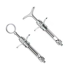 Seringue manuelle en acier inoxydable pour dentisterie, cartouche colorée, seringue d'anesthésie 18 ml, certifiée CE ISO 13485, haute qualité - Product Image 5