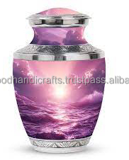 Urnas de cremación para adultos hechas a mano para cenizas Urnas funerarias para hombres y mujeres a bajo precio - Product Image 3