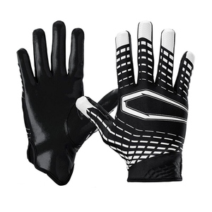 Guantes de Fútbol Americano Juveniles de la Mejor Calidad, Guantes Deportivos para Exteriores con Dedos Completos, Logotipo Personalizado, Transpirables, Duraderos, con Agarre para Entrenamiento - Product Image 4