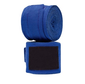 Bandages de boxe personnalisés de qualité supérieure, en coton élastique, pour le soutien des poignets, adaptés au MMA, Muay Thai et Kickboxing. - Product Image 3