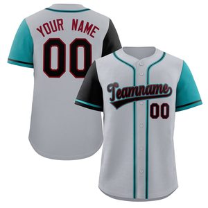 Club Uniform Baseball Shirt Microfiber Polyester Color Block Custom Artwork Lightweight <b>Vinyl</b> Printing Premium Sports Identity - Product Image 6