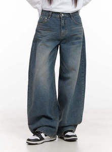 กางเกงยีนส์แฟชั่นทรงดินสอสำหรับผู้ชาย สไตล์วินเทจ ล้างสีแบบ Monkey Wash พร้อมป้ายหนัง ทรงเข้ารูปแบบลำลอง - Product Image 5