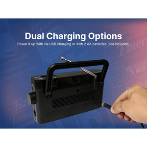 Radio portable AM/FM/WB avec antenne télescopique - Product Image 5