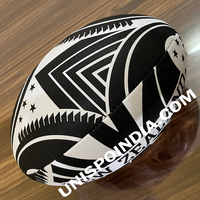 Ballon de rugby de football et de football en caoutchouc Taille 5 Offre Spéciale 2022 Union Training Match Rugby Ball Export