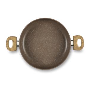 Sartén Antiadherente Excelsa Pan Wood Stone de Aluminio, 43x7.5x28 cm, Color Marrón - Product Image 3
