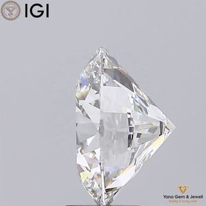 Diamant de laboratoire CVD de haute qualité 6,03 CT, taille ronde, couleur G, clarté VVS2, certifié IGI, pour pendentif homme - Product Image 3