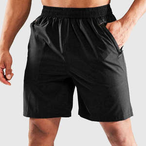 Pantalones cortos deportivos con cordón ajustable a precio de fábrica para hombre, proveedor de ropa deportiva en EE. UU., venta al por mayor. - Product Image 4