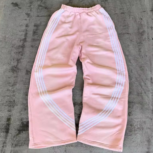 Pantalones de Hombre de Cintura Alta con Corte Acampanado, Pantalones de Campana Bordados Personalizables, Atuendo de Moda para Ocasiones Casuales y Formales - Product Image 6