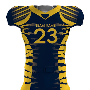 Custom American Football Uniform Set with Premium Polyester Fabric and <b>Athletic</b> Fit Personalized American Football Uniform - Product Image 3