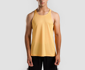 Custom Men Seamless <b>Running</b> <b>Singlet</b> Gym Vest Men Breathable Workout Undershirt Tank Top Shirt Design shirt - Product Image 1