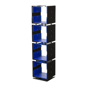 Cube d'affichage en acrylique transparent polyvalent: support solide de qualité supérieure pour une présentation élégante des produits de beauté et des accessoires - Product Image 1