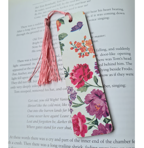 ที่คั่นหนังสือกระดาษลายใบไม้คลาสสิกพร้อมพู่สีชมพู ที่คั่นหนังสือแบบใช้ซ้ำได้ ผลิตภัณฑ์สำนักงานและโรงเรียน กำลังขายดี - Product Image 2