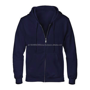 270gsm High Quality Unisex Zip-up Fleece OEM Blank Customizable Sports <b>Coat</b> <b>with</b> Pocket <b>Hooded</b> Sweatshirt Hoodie Hoodies - Product Image 2