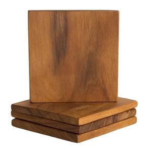 Dessous de verre en bois pour la maison décorative et couleur en bois naturel pour décorer la vaisselle pour la maison ustensiles de cuisine - Product Image 1