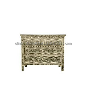 Top Quality Bone Inlay Table with 3 Drawer and Custom Size & Best Design <b>Furniture</b> From Living Room Use - Product Image 4