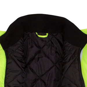 OEM Men's Hi Vis High Visibility Softshell <b>Work</b> <b>Jackets</b> Custom Logo Waterproof <b>Construction</b> Security Reflective Safety Clothing - Product Image 6
