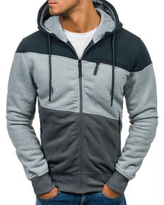 Sudadera con capucha de forro polar ecológico de peso medio para hombre, suave y casual, estilo streetwear. - Product Image 5