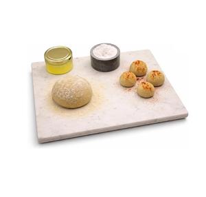 Planche à découper rectangulaire en marbre blanc de qualité supérieure, très vendue, pour la viande, les fruits et les légumes - Product Image 5