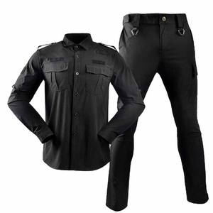 Uniforme de Guardia de Seguridad de Manga Larga para Invierno, Unisex, Poliéster y Algodón, para Exteriores, Muestras Privadas - Product Image 4