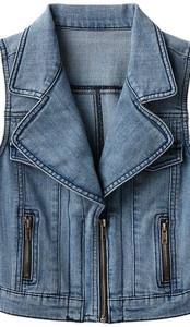 Gilet en jean Le mélange parfait de style et de polyvalence Style classique essentiel pour chaque saison Durable, élégant et confortable - Product Image 3