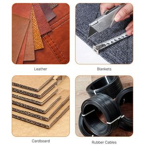 Taglierino Retrattile con Lame Affilate per Tagliare e Sbucciare, Facile da Usare - Product Image 3