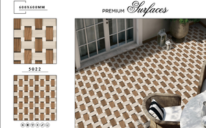 Baldosas de Porcelana para Piso de Diseño Superior, 600x600, 60x60, Acabado Brillante, para Sala de Estar de Lujo, Baldosas de Cerámica con Aspecto de Mármol - Product Image 5