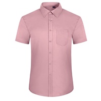 Chemise habillée unie pour homme – Style professionnel et moderne pour le bureau et les affaires – Qualité supérieure de BD