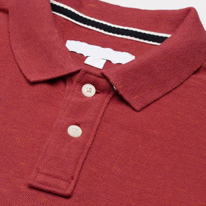Polo de Algodón para Hombre, Diseño Color Block, Manga Corta, Corte Regular, Transpirable, Diseño Sólido Informal, Tejido Oxford - Product Image 6