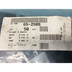 Lote de 50 Abrazaderas Dobles para Cables y Tubos 65-2508 - Equipos y Piezas de Semiconductores de Confianza de Marca Global - Product Image 3