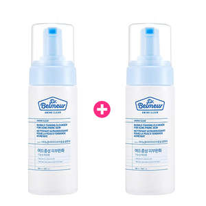 Il negozio di volti della corea ufficiale Dr. Belmeur AC Acne Bubble Foam detergente naturale per la cura della pelle/cosmetici 150ml [1 + 1] - Product Image 1
