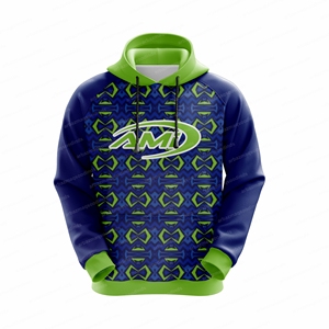 Nouveau sweat à capuche de sport respirant en polaire 100% polyester, surdimensionné, de haute qualité, personnalisé avec le nom et le numéro du joueur de football américain - Product Image 1
