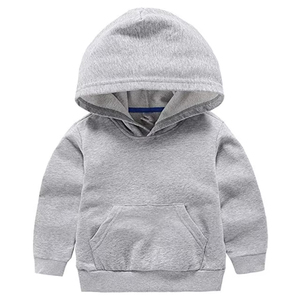 Sweat à capuche confortable pour enfants, sweat-shirt décontracté pour tous les jours, fournisseur de sweats à capuche chauds pour l'hiver, sweat-shirt doublé en polaire pour enfants - Product Image 2