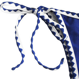 Conjunto de Bikini de Secado Rápido con Diseño Único, Traje de Baño con Patrones Sólidos, Transpirable, de Dos Piezas, para Mujer, a Precio Económico - Product Image 4