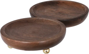 Luxury Handcrafted Copper Bakhoor <b>Burner</b> with Wooden Handle Handmade Brass Incense <b>Burner</b> with Sandalwood Lid Aromatic Diffuser - Product Image 4