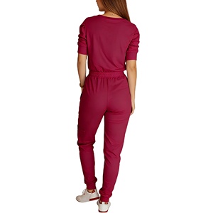 Ensemble de tenues d'infirmière de haute qualité en polyester, rayonne et élasthanne, respirant et confortable, pour femmes, uniformes de personnel hospitalier - Product Image 2