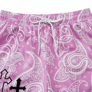 Pantalones Cortos de Lino/Algodón para Hombre, Estilo Urbano, Cintura Elástica, Transpirables, Cintura Media, 240g - Product Image 3