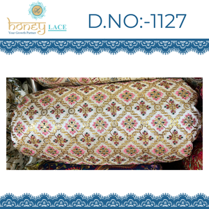 Tela Fendy Bordada, Suave al Tacto y Transpirable, para Vestidos de Novia, Decoración del Hogar, Estilo Elegante, Accesorios de Muebles de Lujo No Tejidos - Product Image 2