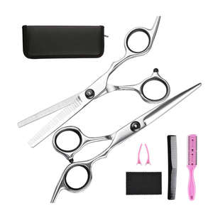 กรรไกรซอยผมปรับระดับได้ ตัดได้อย่างแม่นยำ กรรไกรตัดผมคุณภาพดีที่สุด ผลิตจากสแตนเลสสตีล สำหรับร้านตัดผม ANAAIF - Product Image 1